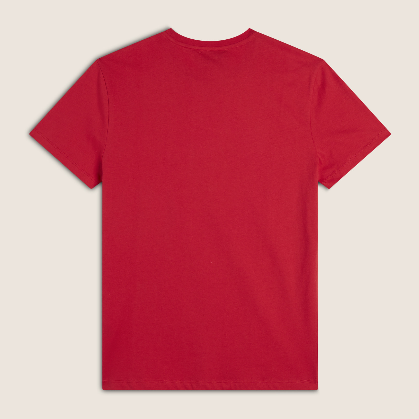 T-shirt Regular con Scollo girocollo e logo in tono colore