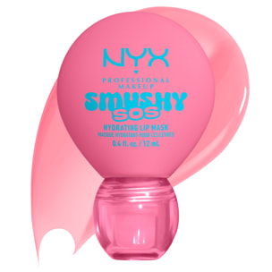 NYX Professional Makeup Smushy SOS Soin lèvres 2-en-1 Baume Jour & Masque Nuit GUAVA GLAZE