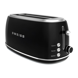 Tostador vintage GRV9 SWEISS, negro