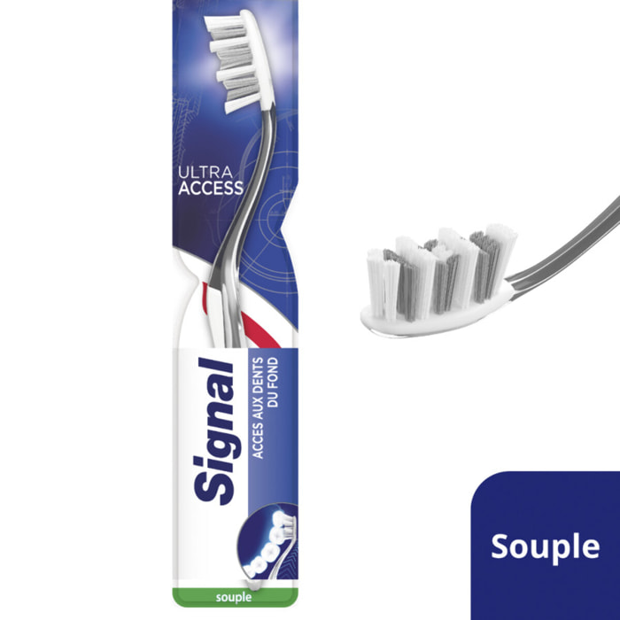 6 Brosses à Dents Ultra Access Souple (Lot de 6 packs unitaires)