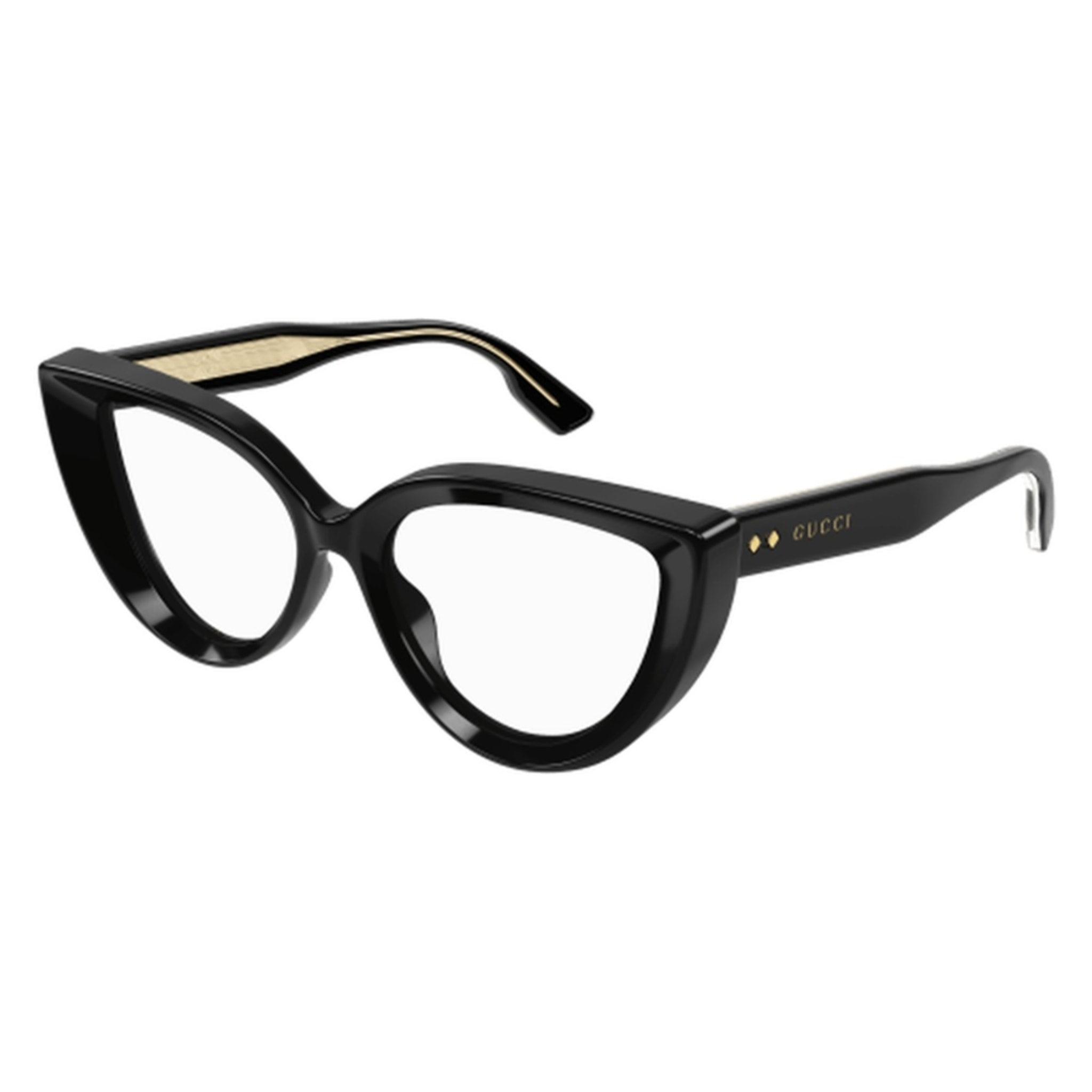 Gafas de Vista Gucci GG1530O-001 de Acetato Mujer 52 mm
