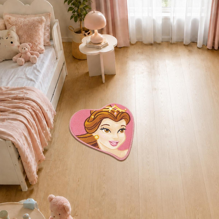 Tapis enfant Belle, lavable en machine à 30°C