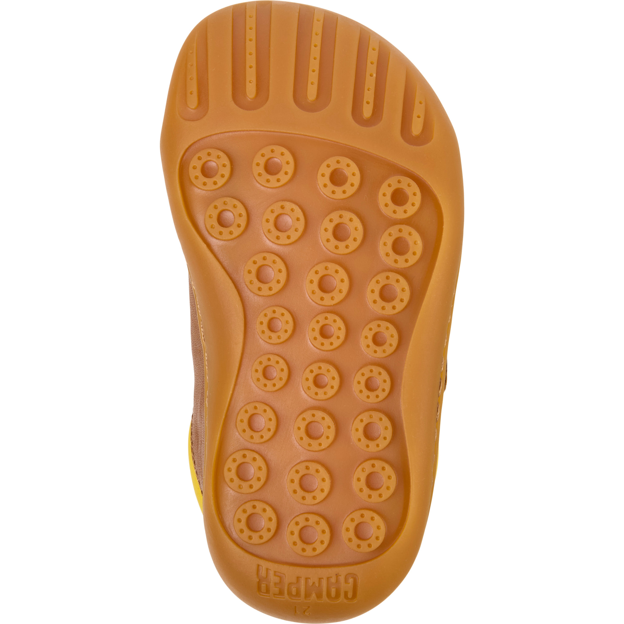 Zapatillas - CAMPER Peu Cami Twins - Marron - Cuero liso