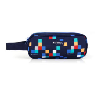 Estuche triple Gabol CUBIK
