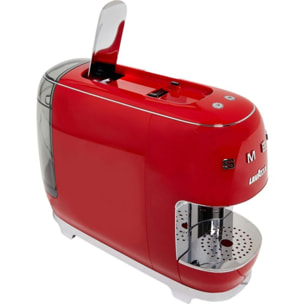 Cafetière à dosette LAVAZZA Smeg rouge