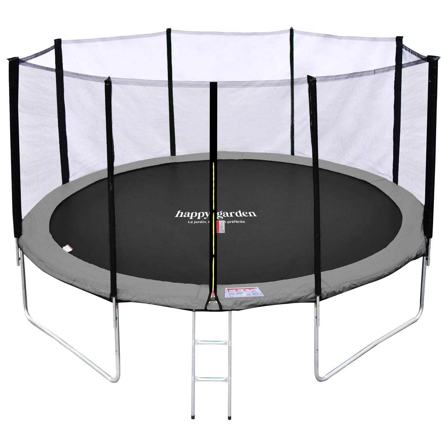 Trampoline réversible avec accessoires -