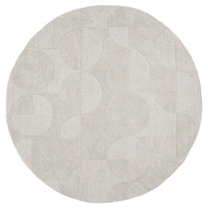 Tapis en laine rond GIGI