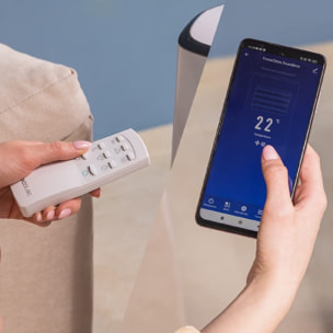 Cecotec Climatiseur portatif ForceClima 7500 Soundless Connected