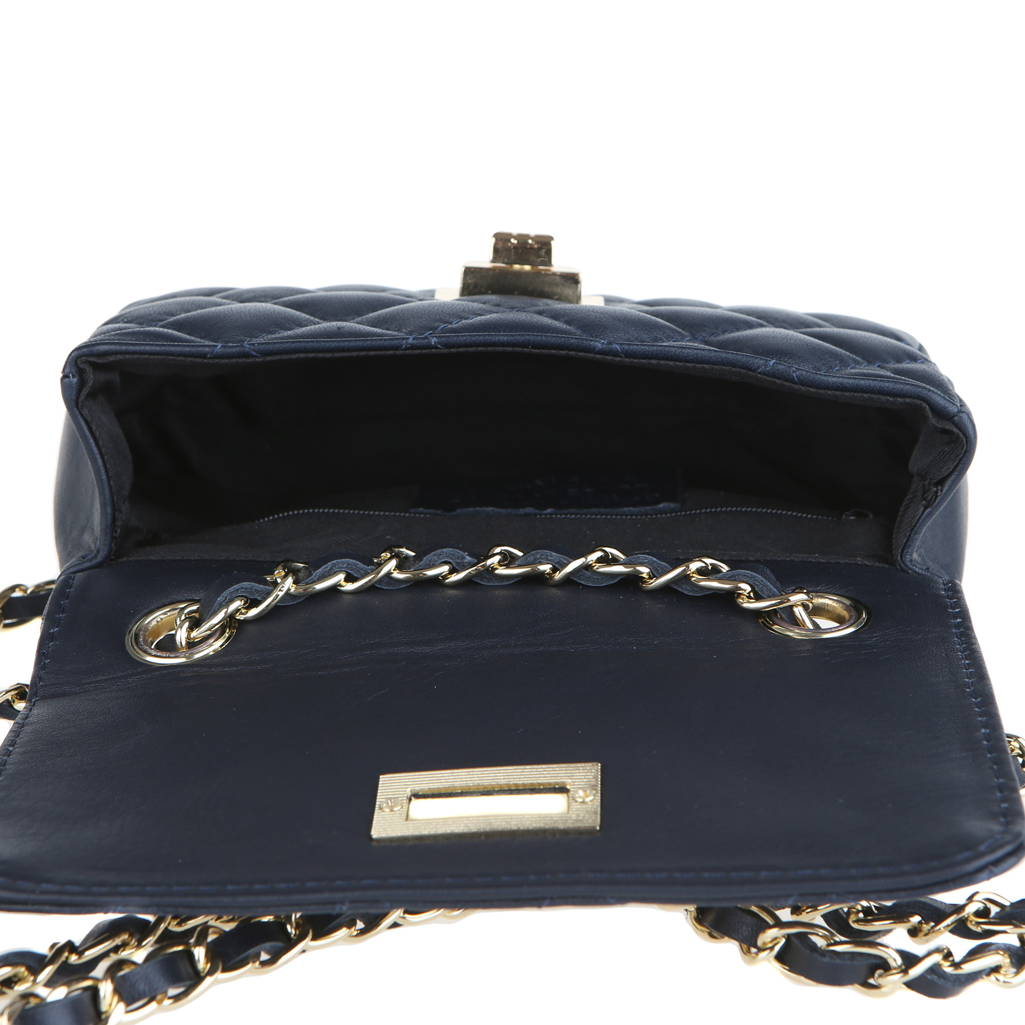 Chicca Borse Borsetta Clutch Blu