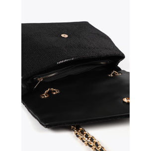 Borsa a patta con paillettes