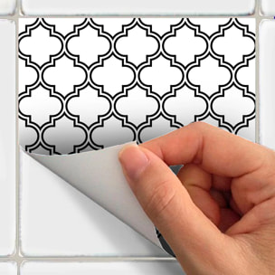 Sticker carrelage - Ambiance Sticker - 60 CARRELAGES ORIENTAL AKBOU - ORIENTAL AKBOU - 20x20cm