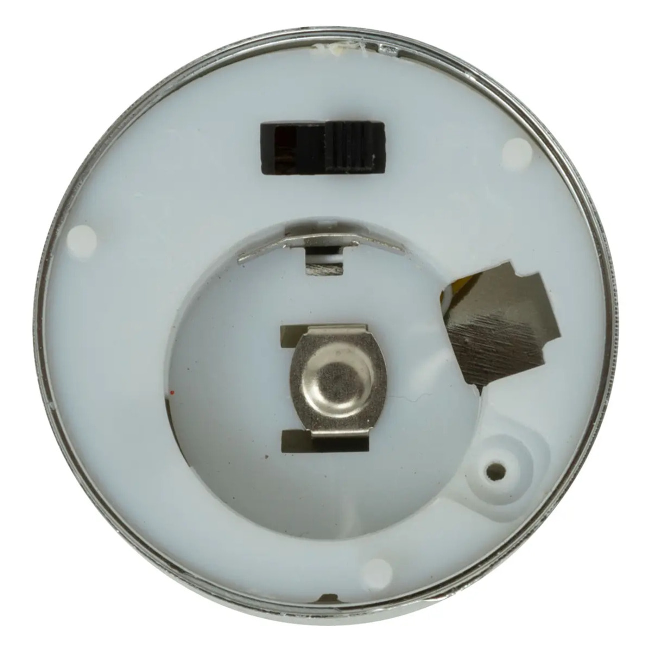 Lot de 4 bougies LED votives métal argent