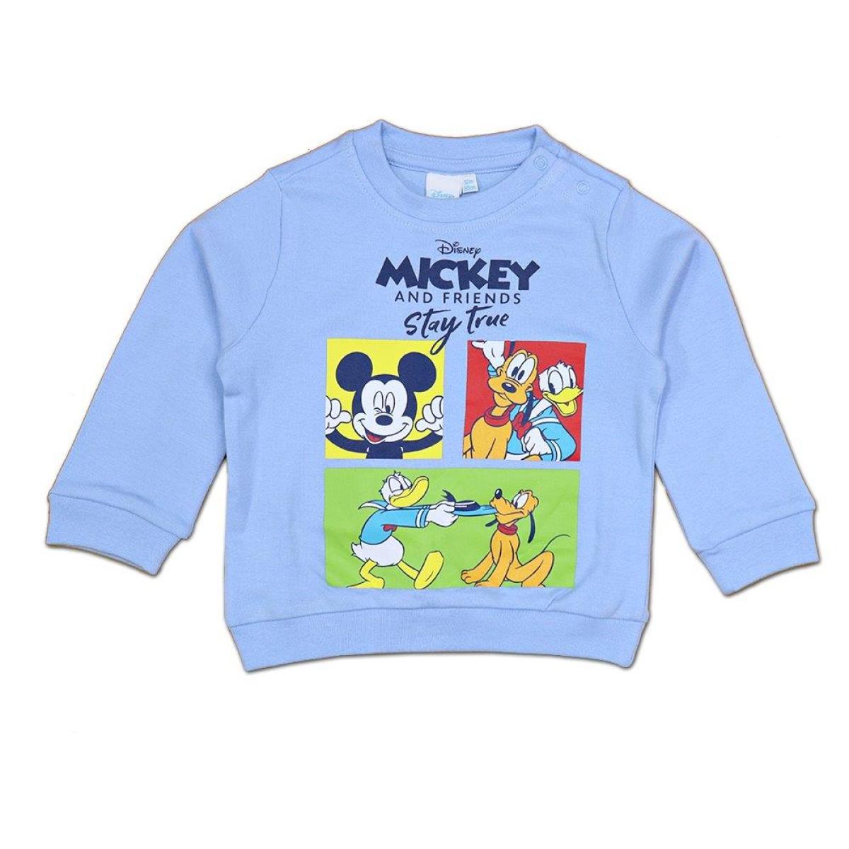 Pigiama Baby Mickey & Friends Autunno Inverno Azzurro Lui Disney Azzurro