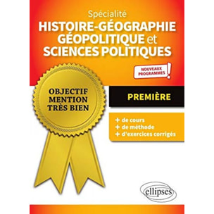 Descazeaux Stéphane | Spécialité Histoire-géographie, géopolitique et sciences politiques - Première - Nouveaux programmes | Livre d'occasion