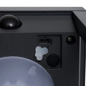 Lanterne Piky solaire gris graphite H40cm