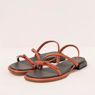 Sandalias S3155 CRISTAL TEJA/ VALVIN color Teja