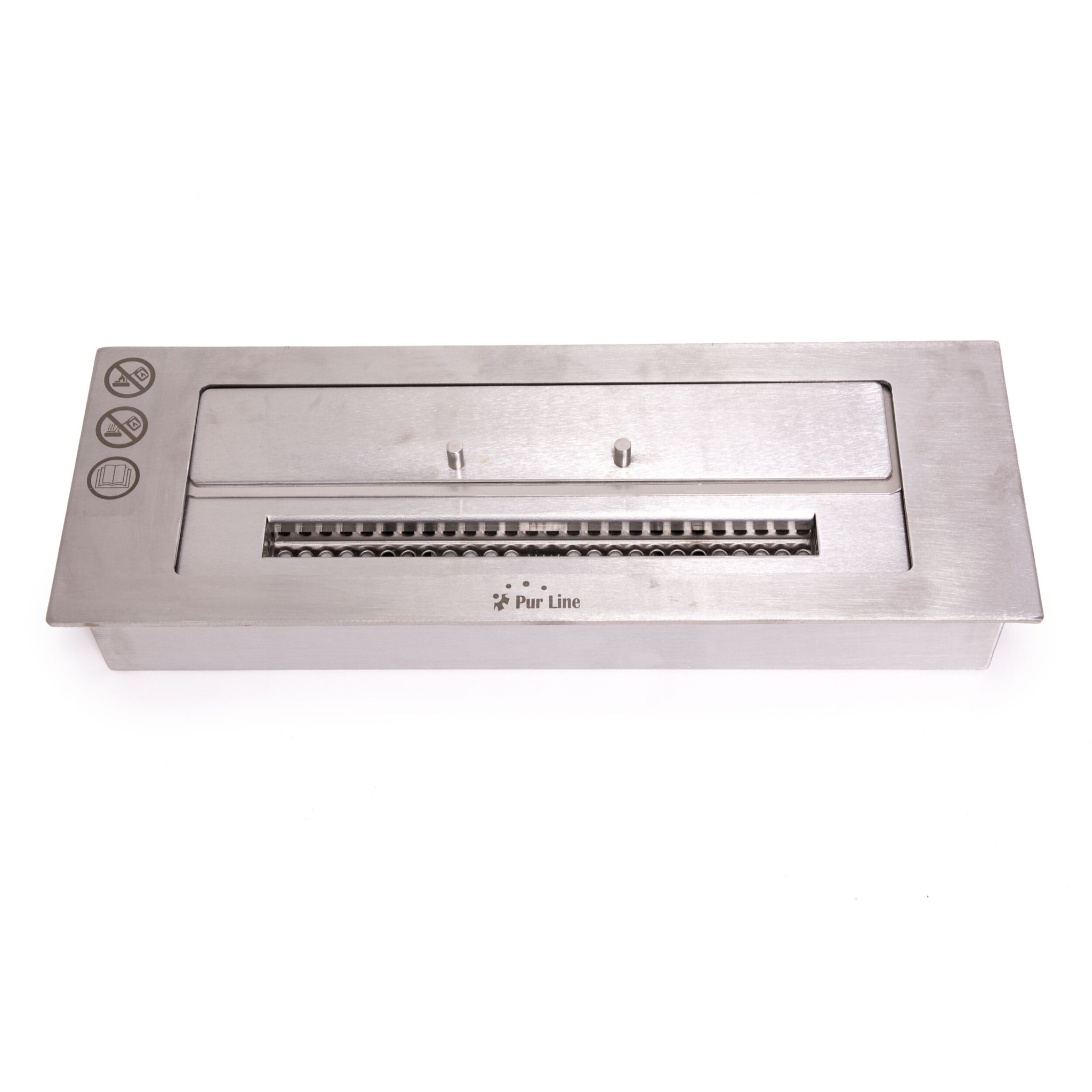 Bloque de combustión tamaño medio con fibra cerámica y regulador de llama F9645 PURLINE 3000 W