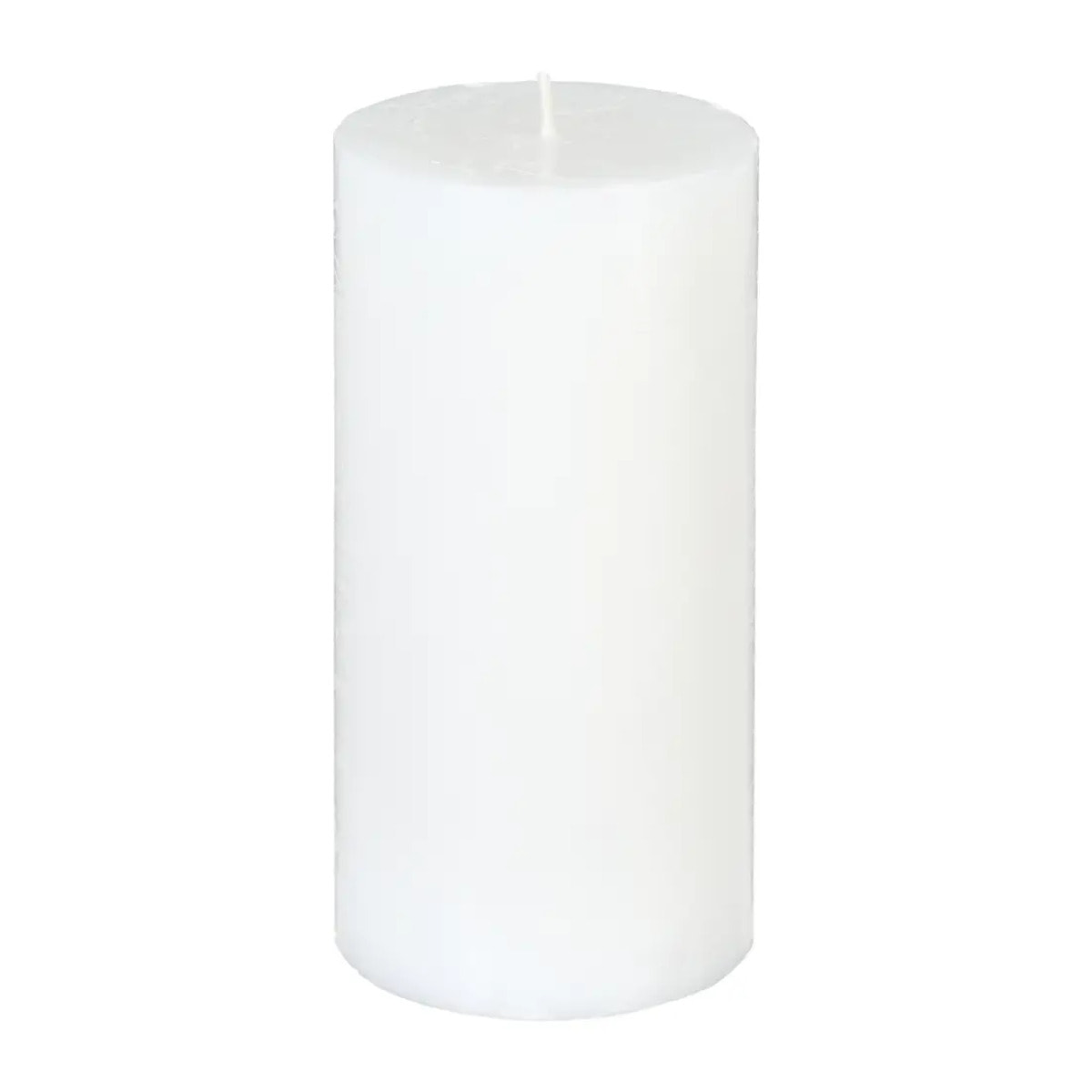 Bougie rustique "Olia" blanc 445g