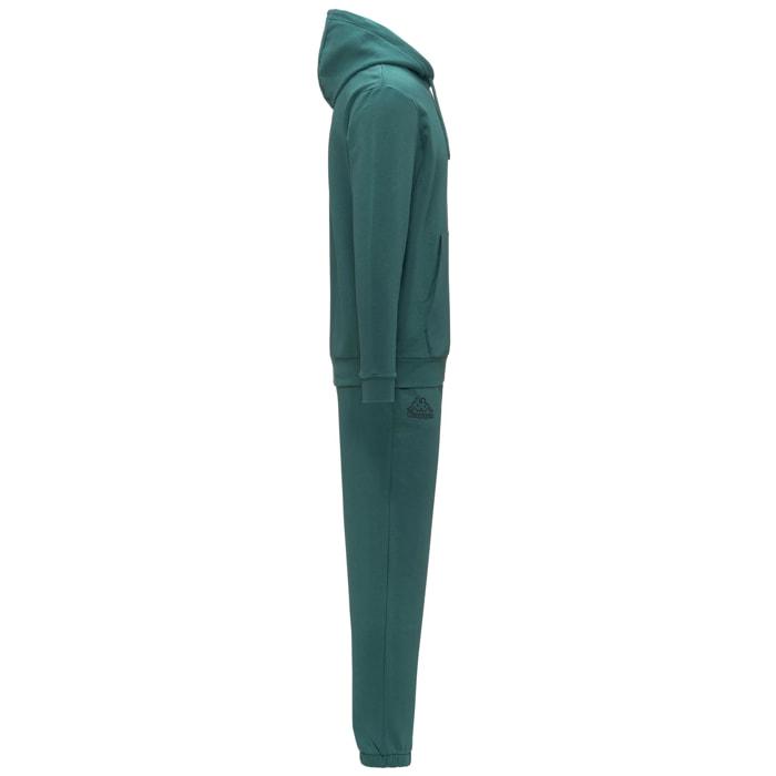 Kappa - Chándales deportivos Hombre Verde - Logo Fillo