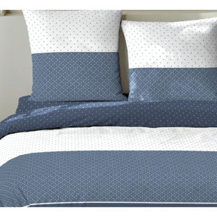 Parure housse de couette 3pcs 100% 100% coton 51 fils_cini