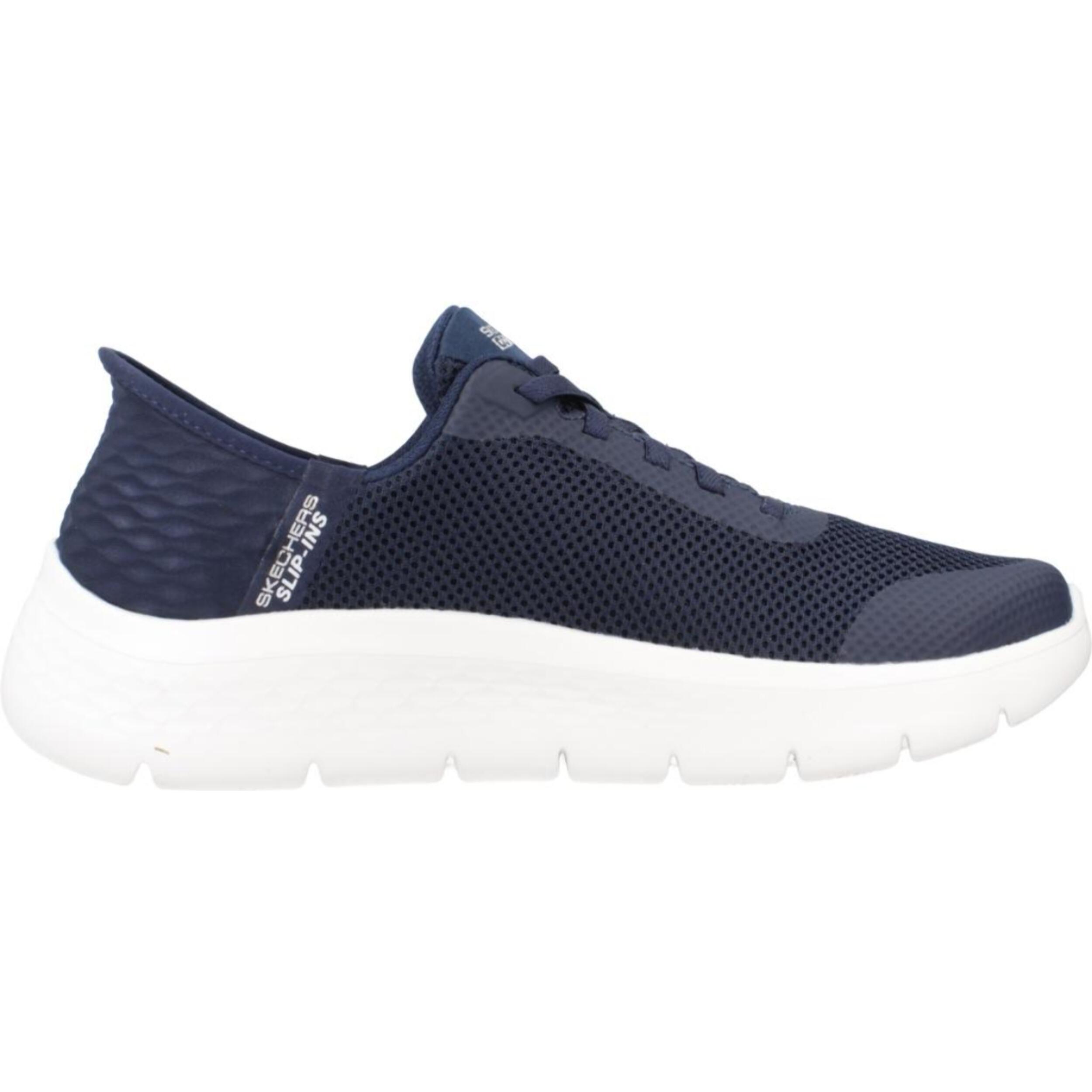 Sneakers De  Mujer Go Walk Flex Grand Entry Azul