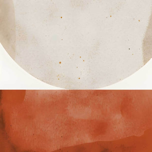 Affiche encadrée bols géométriques modernes Affiche + cadre en métal - Noir