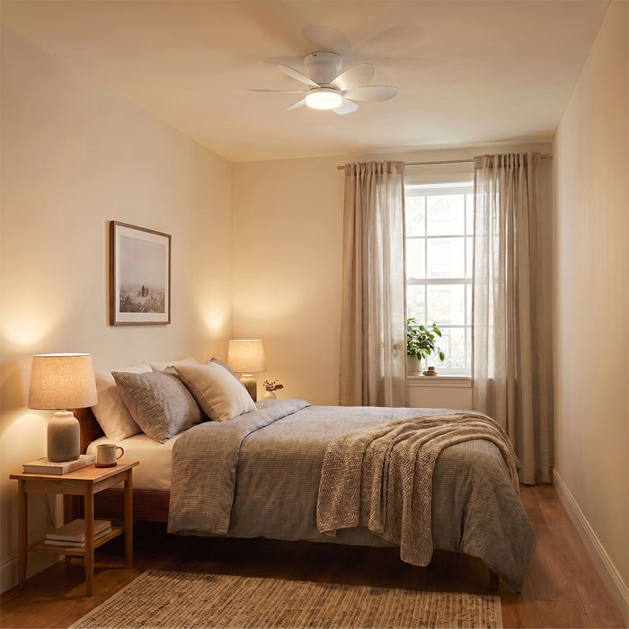 Ventilateur Plafond LED MISTRAL D52cm