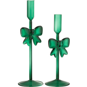 J-Line chandelier Vetro - verre - vert - set de 2