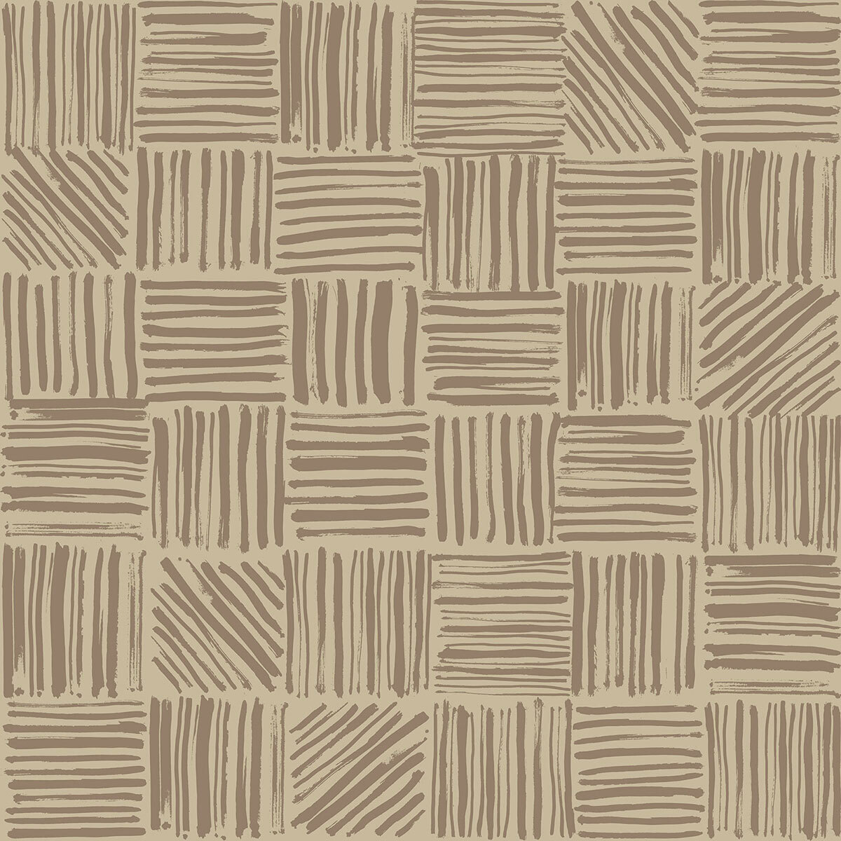 Papier peint, wood pile Marron