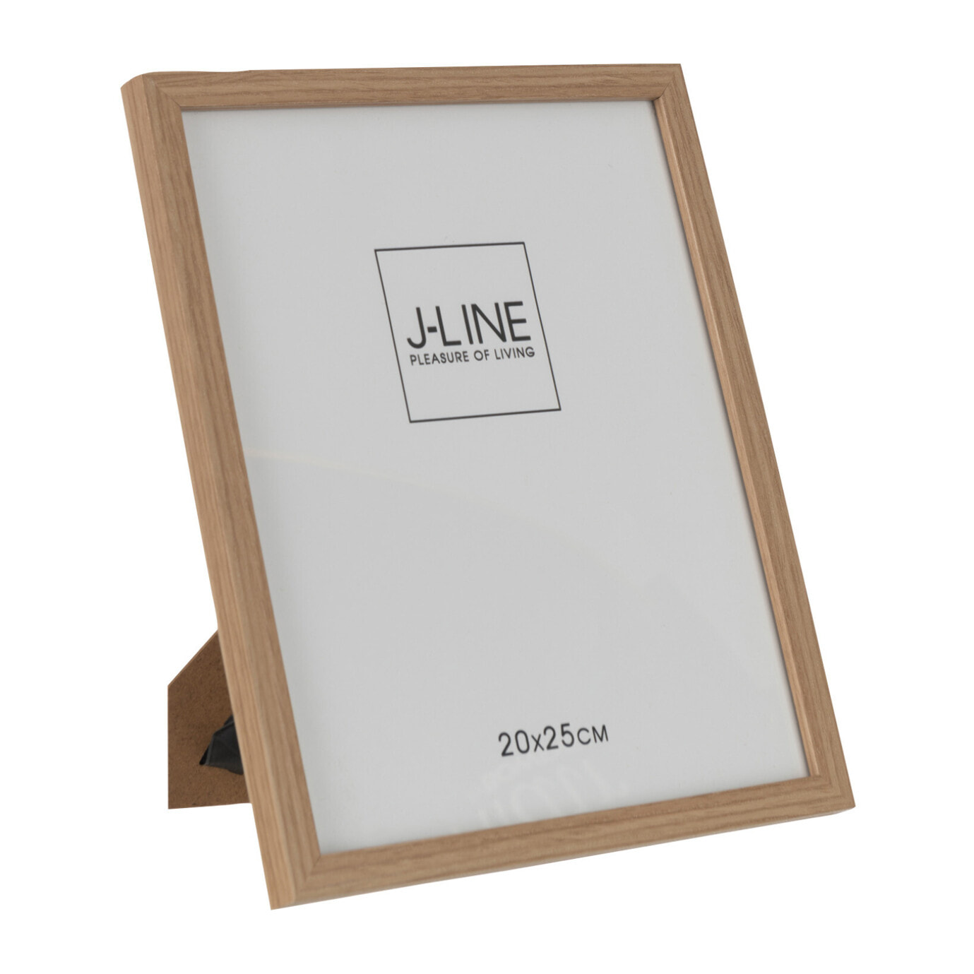 J-Line cadre photo Basic - bois - naturel - medium - 2 pièces