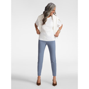 Elena Mirò - Pantalones slim pull on - Gris