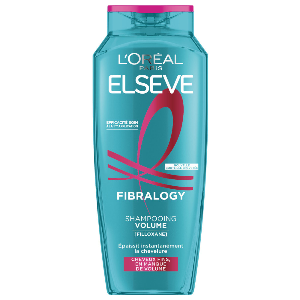 Lot de 12 - L'Oréal Paris Elseve Fibralogy Shampooing Volume 300ml