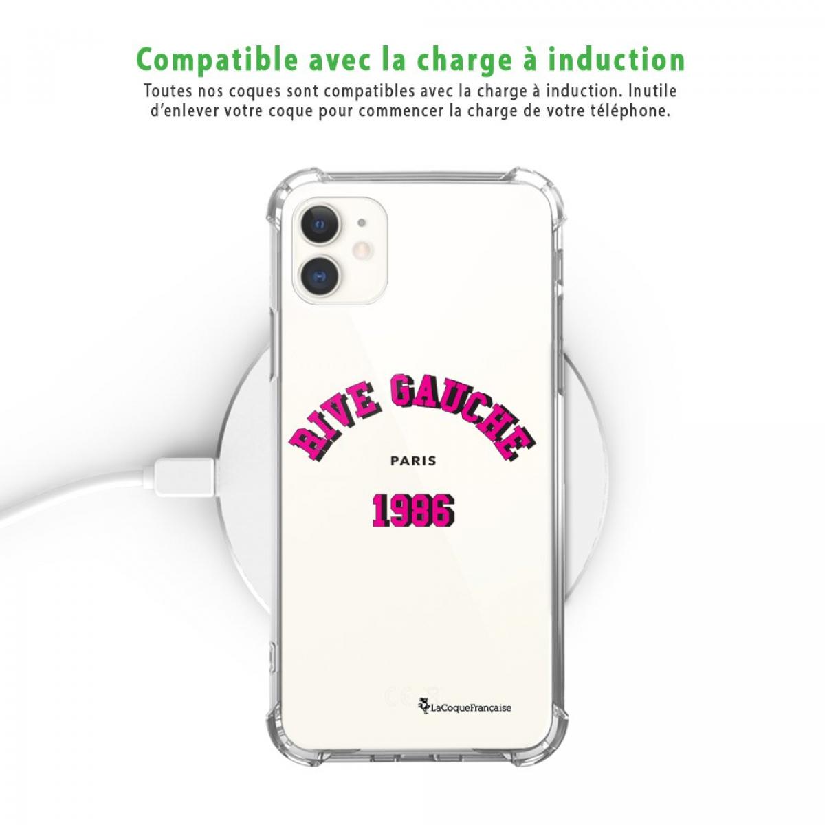 Coque iPhone 11 Silicone antichocs Solides coins renforcés Protection Housse transparente Rive Gauche La Coque Francaise