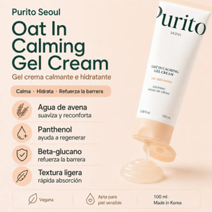 Crema gel Oat-In Calming Gel Cream Purito Seoul 100 ml