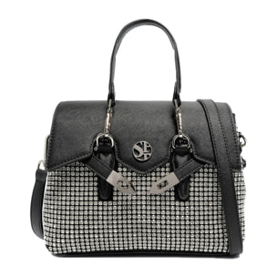 Borsa a mano da donna - Modello Celestine - 100% poliuretano - 26.0 x 19.5 x 11.0 cm