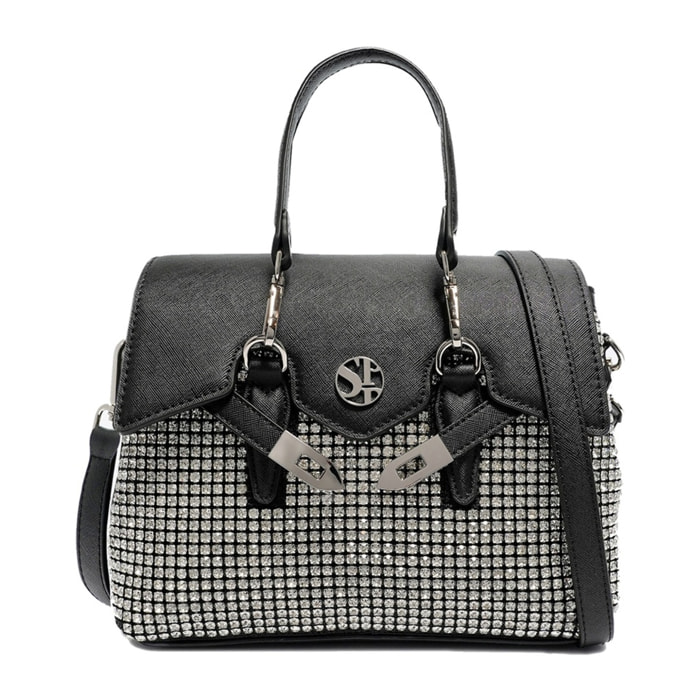 Borsa a mano da donna - Modello Celestine - 100% poliuretano - 26.0 x 19.5 x 11.0 cm