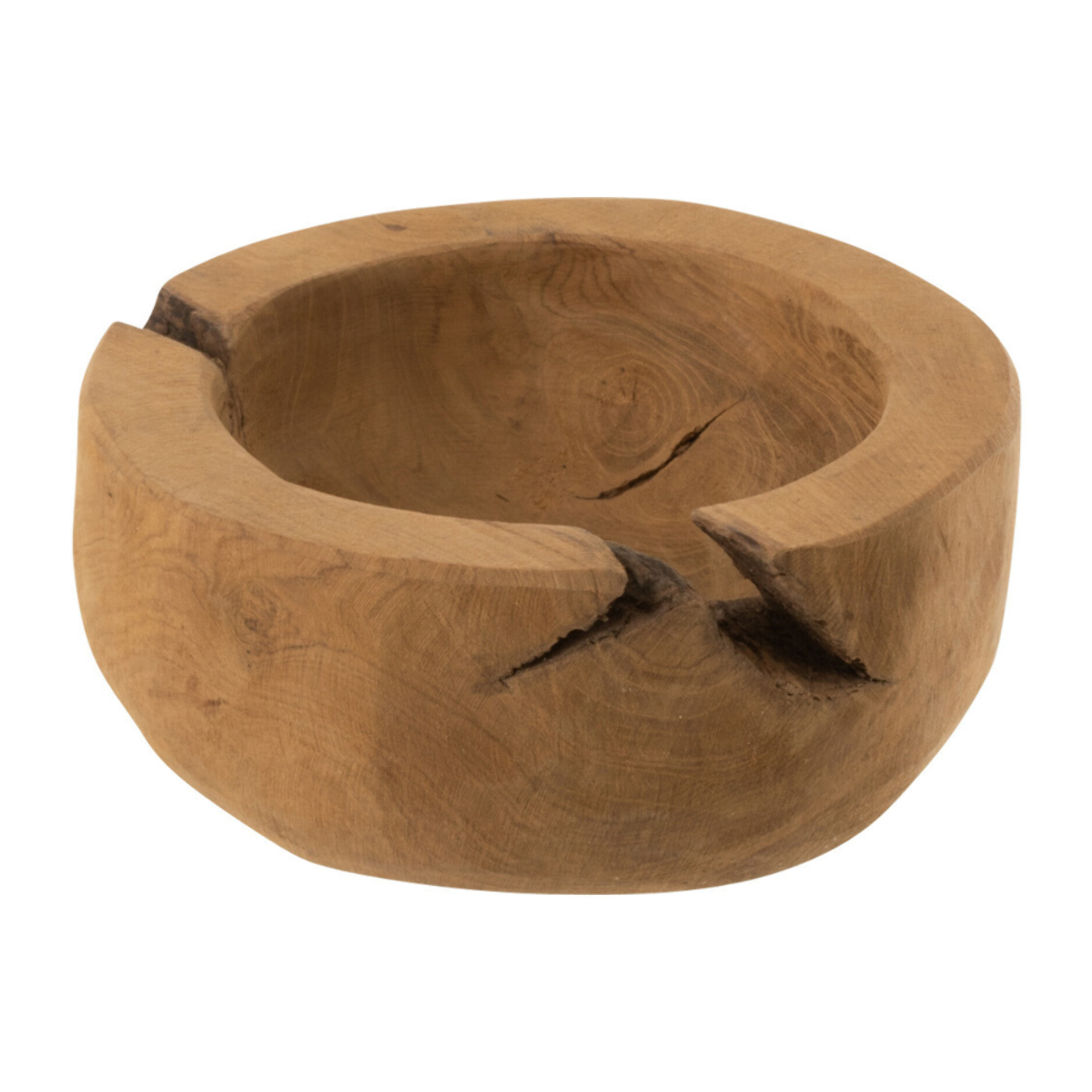 J-Line plat Ronde - bois - naturel