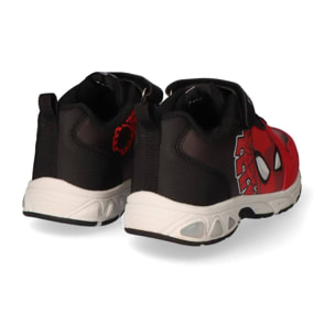 Zapatilla deportiva infantil suela ligera "Spiderman"
