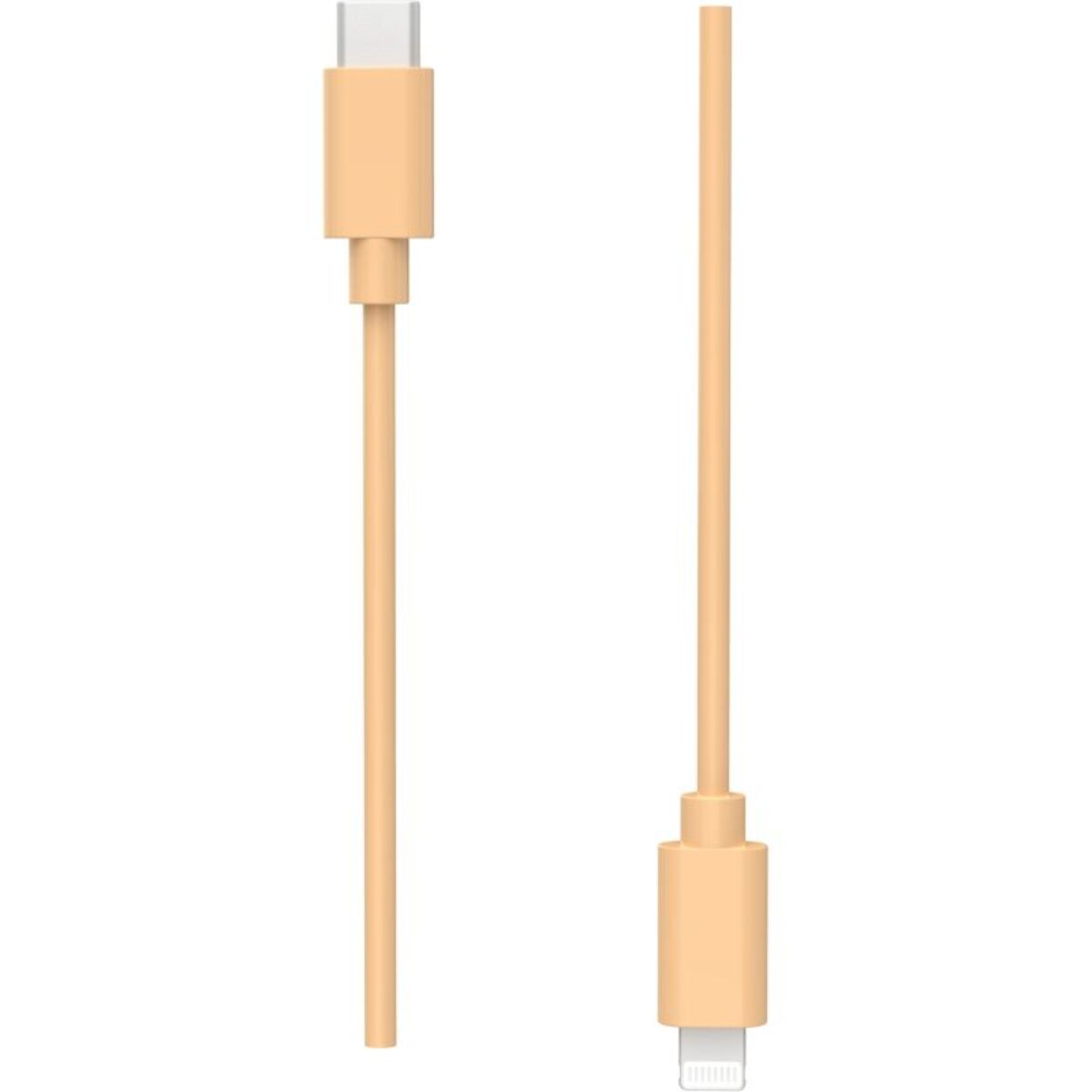 Câble Lightning ESSENTIELB USB-C vers lightning 1M Amande