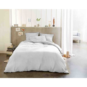 Parure Housse De Couette 3pcs 100% lin LavÉ 160g Poire