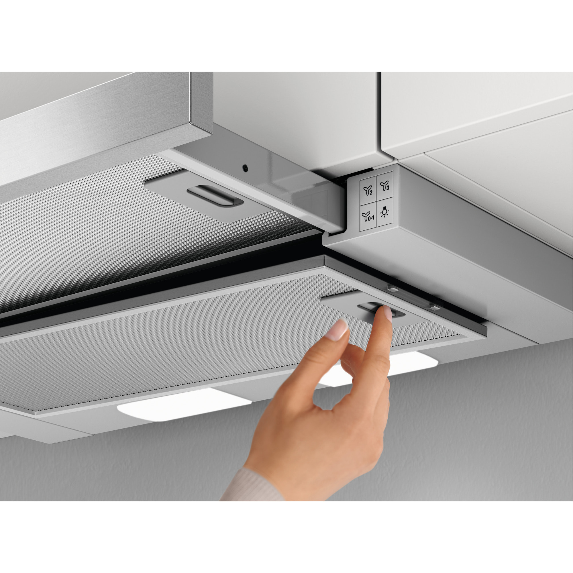 AEG Campana extractora extraíble Serie 3000 Extractor de 60 cm DPB3632S | Reacondicionado