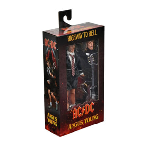 Ac/dc Clothed Action Figura Angus Young (highway To Hell) 20 Cm Neca