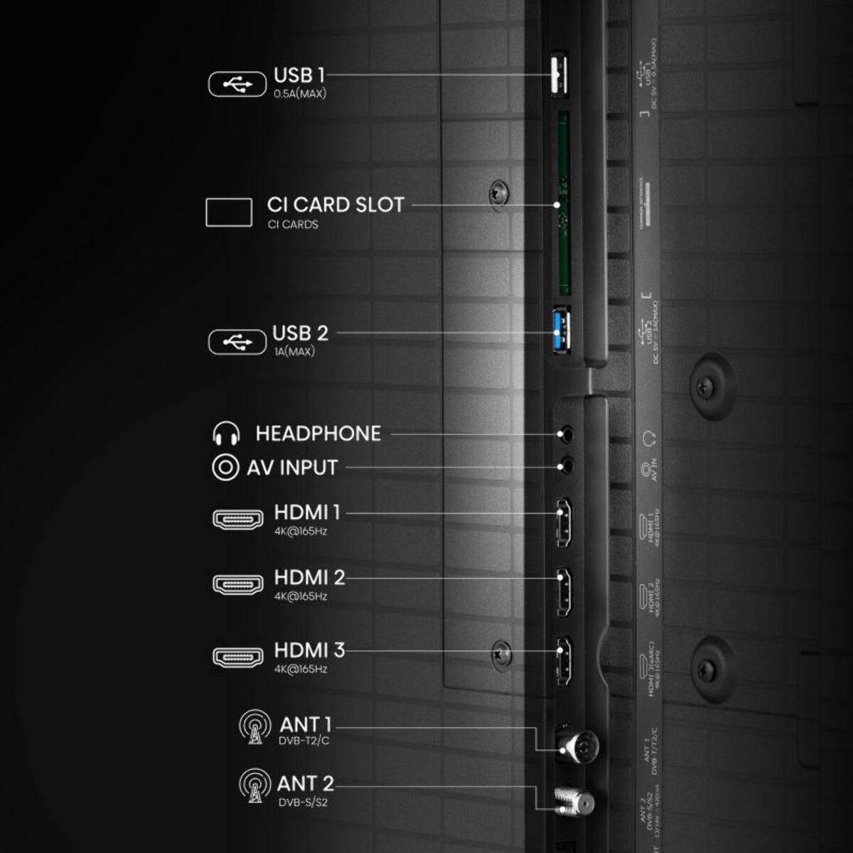 TV RGB HISENSE 116UXQ (2025) 116" (293 cm)