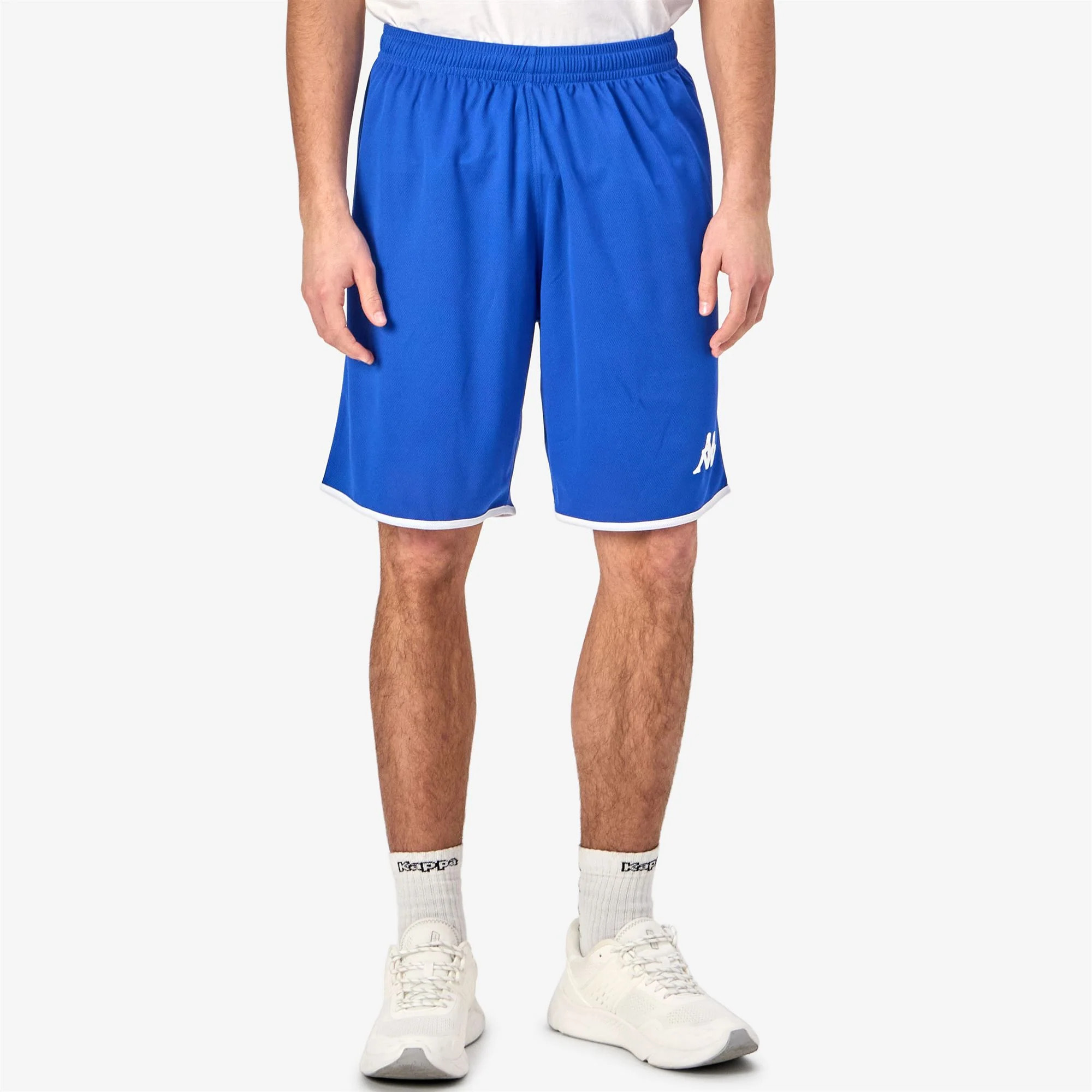 Kappa - Pantaloni Corti Uomo Blu - Kappa4Basket Dumpo