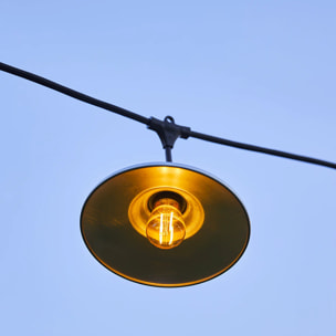 Guirlande industriel BOWL 10xE27 6M
