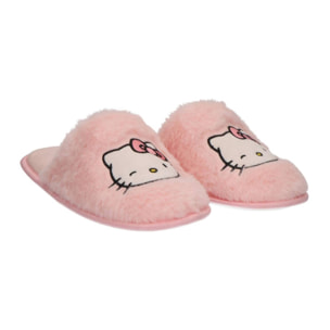 Pantuflas infantiles de estar por casa "Hello Kitty"