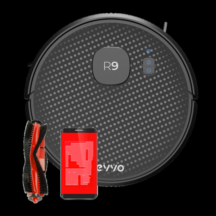 Robot aspirador EVVO R9 LASER