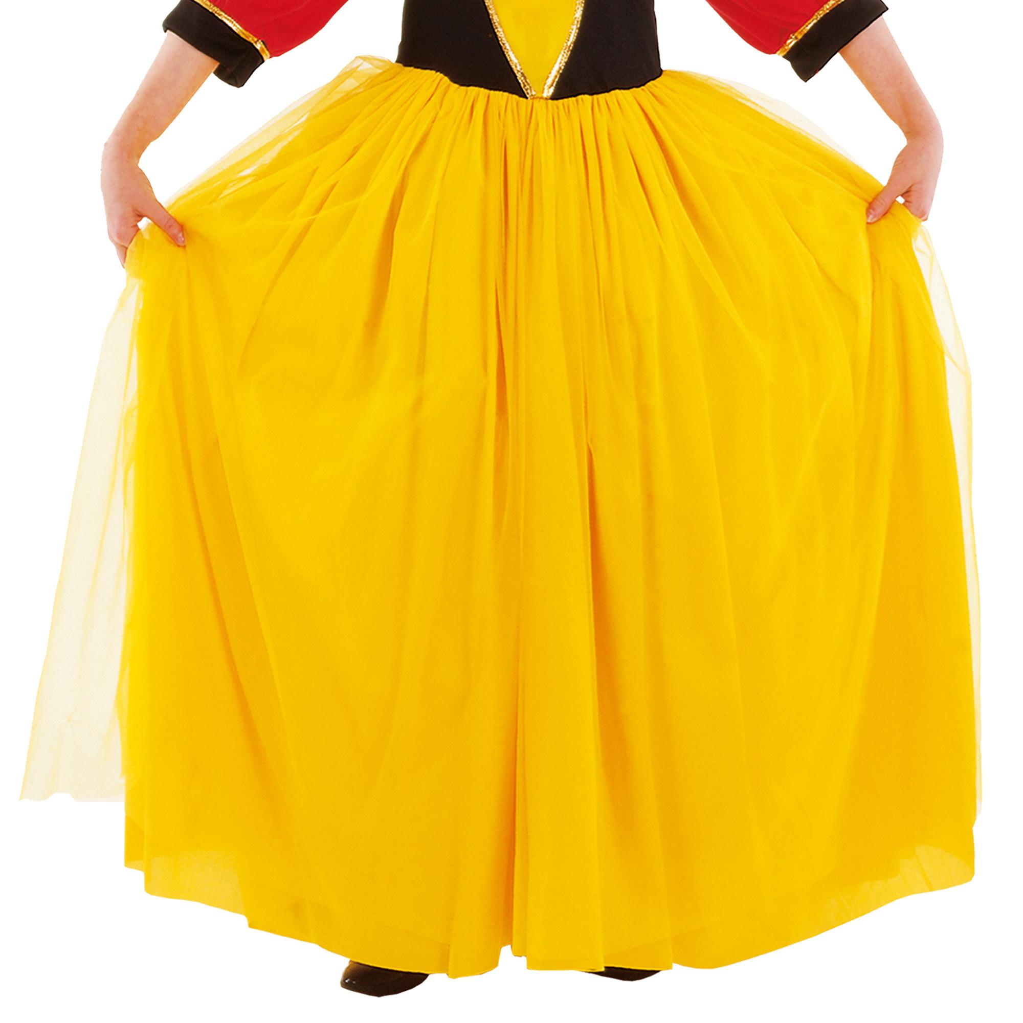 Abito Biancaneve Costume Carnevale Rosso Giallo Nero Bambina