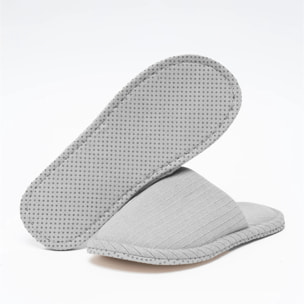 Zapatillas Canale Raya Ancha Gris