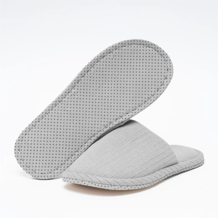Zapatillas Canale Raya Ancha Gris